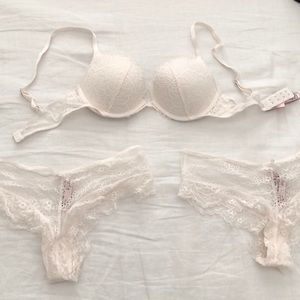 VS white push up set
